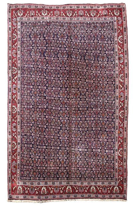 Tapis, Bidjar, 2e moitié du XXe siècle, légères tr