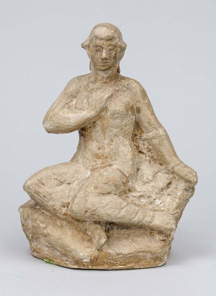 Kurt Edzard (1890–1972), German sculptor, study fo