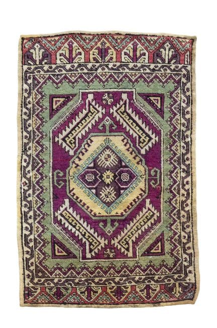 Tapis, Turquie, fin du XIXe siècle, légères traces