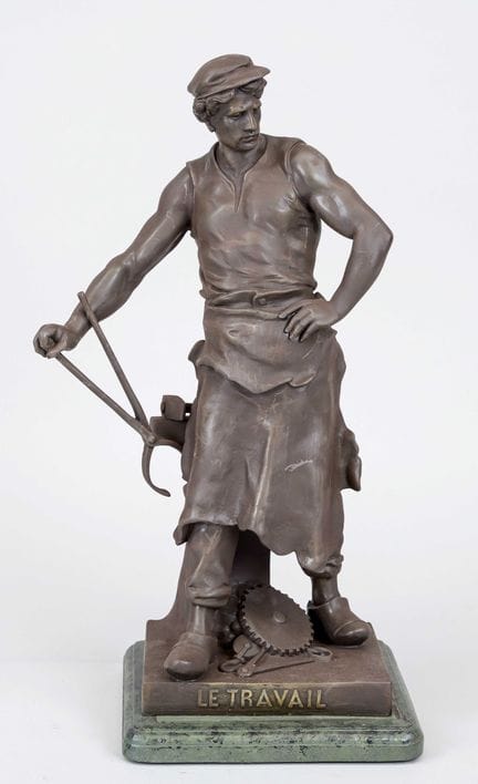 Émile Louis Picault (1833-1915), « Le Travail », f