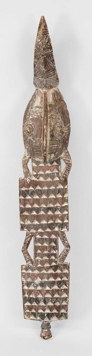 Masque d'oiseau, probablement d'Afrique de l'Ouest