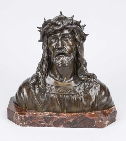 Oscar Ruffoni (1874-1946), d'après, Le Christ cour