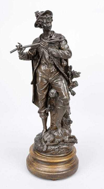 Sculpteur français de la fin du XIXe siècle, jeune