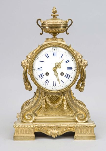 Historicismo - Reloj de chimenea, Francia, hacia 1