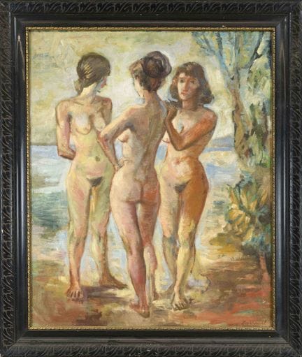 Alfred Zenichowski (b. 1942), a contemporary paint