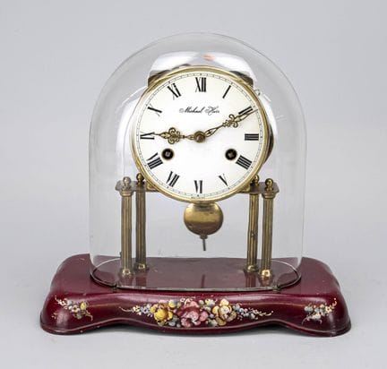 Reloj de péndulo «Michael Herr», hacia 1960, sobre