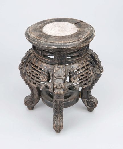Base/piedistallo, Cina, inizio XX secolo, legno co