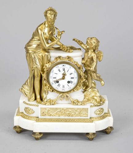 Reloj de pie Luis XVI - Francia, hacia 1860, bronc
