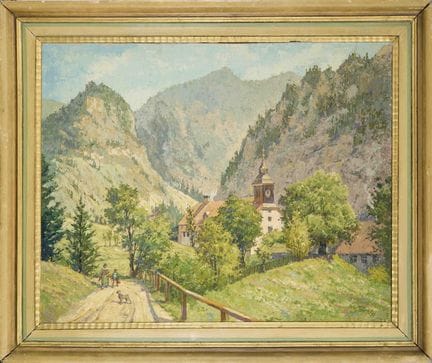 Carl Damess, German painter of the mid-20th centur