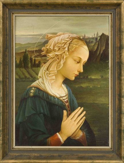 Filippo Lippi (1406-1469), d'après la « Madonna de