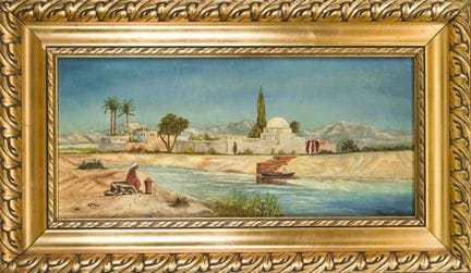 Signed Beggrow, Orientalist, c. 1930; North Africa