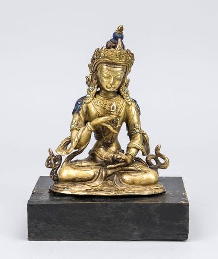 Vajrasattva, Nepal, probabilmente XIX secolo, bron