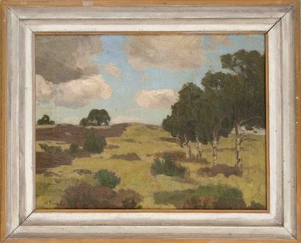 Wilhelm Bartsch (1871–1953), “Am Weyerberg,” oil o
