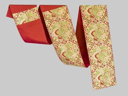 Obi (kimono sash), Japan (Taisho/Showa), silk. Con