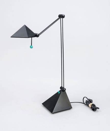Tischlampe der Postmoderne von Lungean + Pellmann 