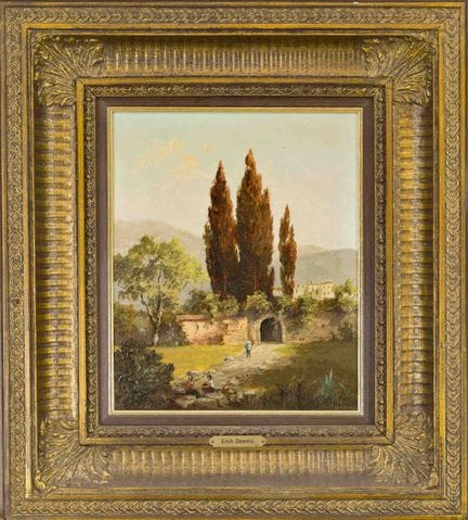 Erich Demmin (1911–1997), landscape painter of the