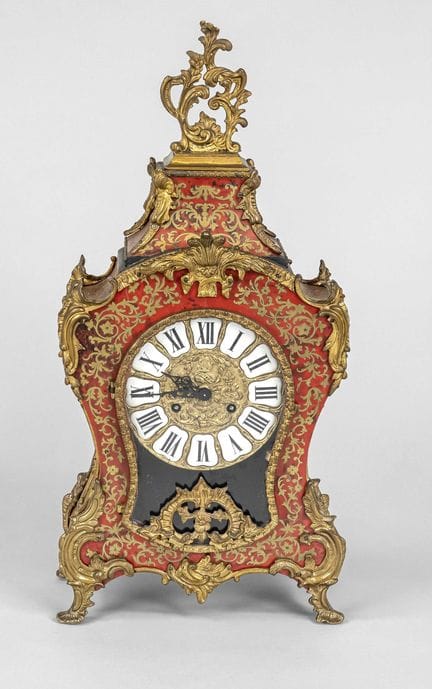 Reloj Boulle, segunda mitad del siglo XX, diversas
