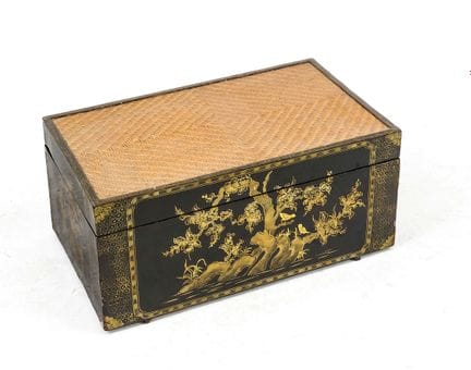 Caja lacada, China, primera mitad del siglo XX, ma
