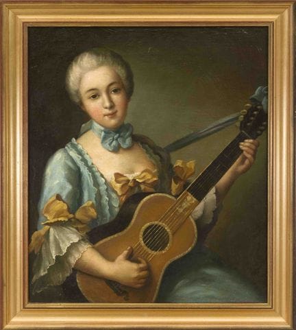 Antoine Pesne (1683-1757), copie d'« La Dame à la 
