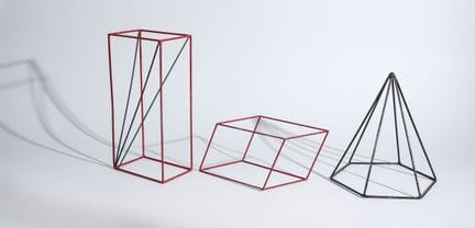 3 mathematische Modelle für geometrische Formen, 1