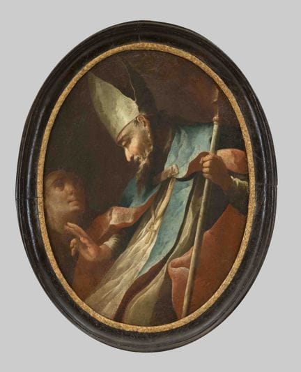 Allemagne du Sud, XVIIIe siècle, Saint Blaise guér