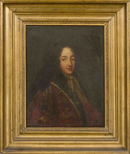 Peintre de cour français, vers 1700, portrait d'un