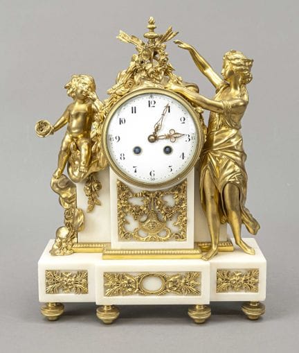 Reloj «Louis XVI» - Francia, hacia 1860, bronce do