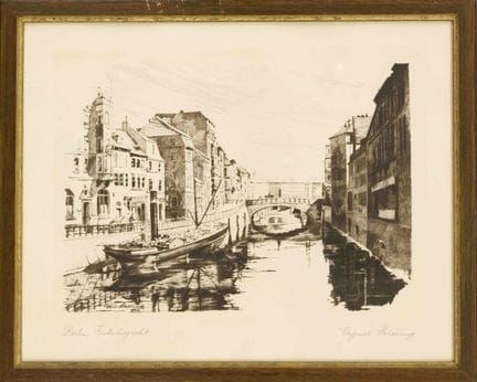 Paul Schörnick (1874-1943), Veduta della Friedrich
