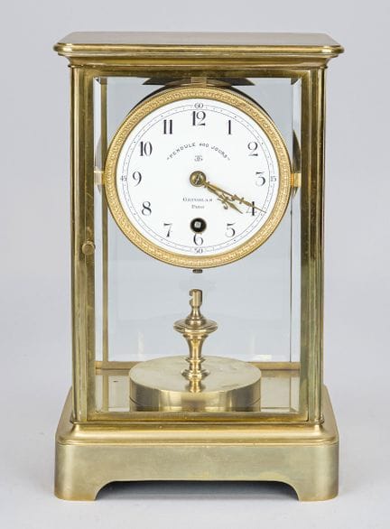 Reloj anual, reloj de torsión, reloj de péndulo gi