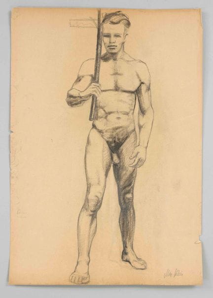 Max Klein (1847-1908) und L. Letterier (?), zwei a