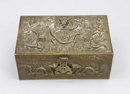 Caja de puros, China, primera mitad del siglo XX, 