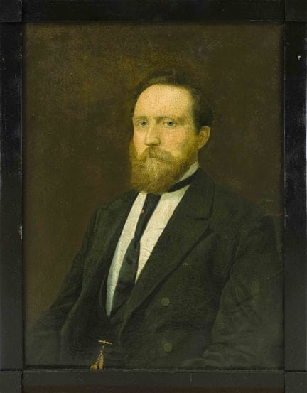 Unknown Biedermeier portrait painter, c. 1840, por
