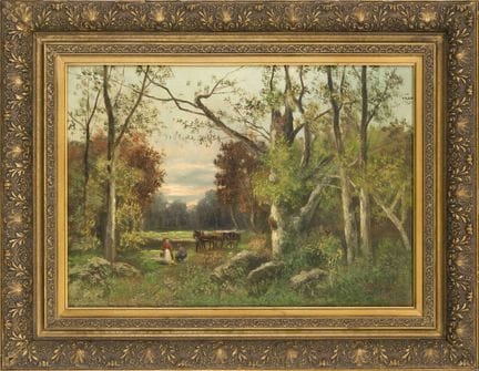 August Weigl, landscape painter of the late 19th c