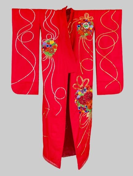 Uchikake (kimono da sposa), Giappone, anni '60 (Sh