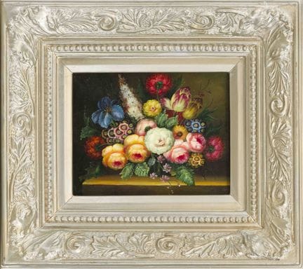 Anonymous 21st-century floral painter, decorative 