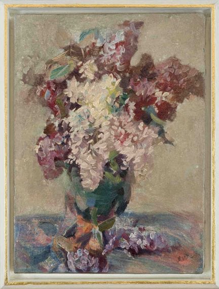 Helene Merz (1890–1973), Floral Still Life, oil on