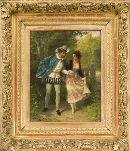 Antony Paul Émile Morlon (1838-1918), peintre fran