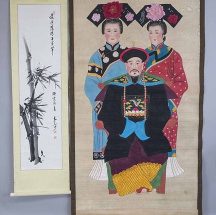 2 rotoli illustrati, Cina, prima e seconda metà de