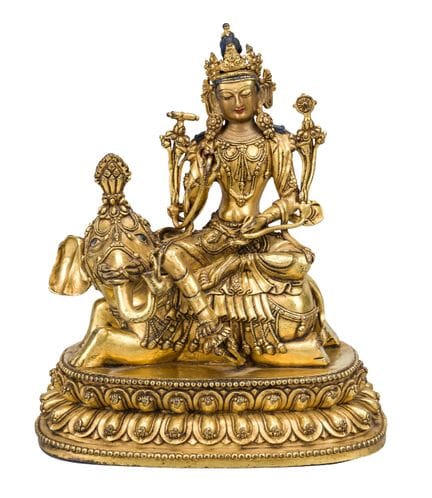 Samantabhadra auf einem Elefanten, Peking oder Tib