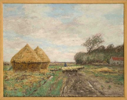 Helmut Liesegang (1858–1945), Large Landscape with