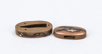 Fuchi e Kashira (Fujikashira), Giappone, XIX secol