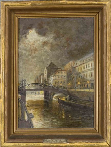 Paul Gehrmann (1861–1923?), Berlin painter, View o