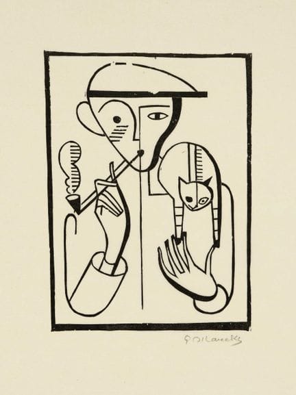 Gerhard Marcks (1889-1981), “Fumatore (Otto Lindig