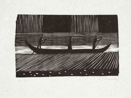 Gerhard Marcks (1889-1981), “Lethe”, xilografia su