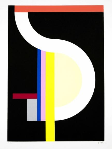 Walter Dexel (1890-1973), “Fast ein S”, 1970, seri