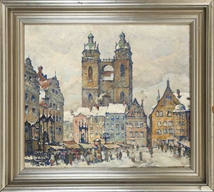 Gerhard Graf (1883-1960), pittore tedesco di paesa