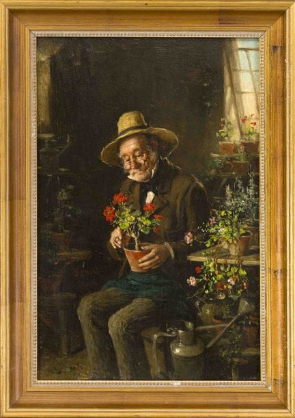 Hermann Kern (1838-1912), pittore austriaco di sce