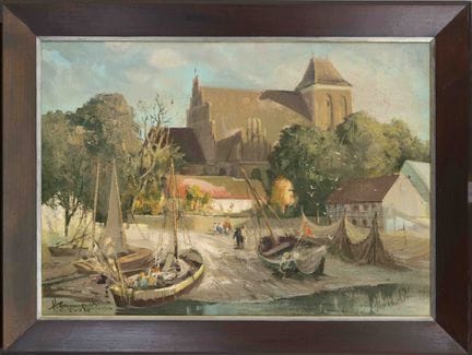 Henryk Baranowski (1932-2005), destacado pintor po