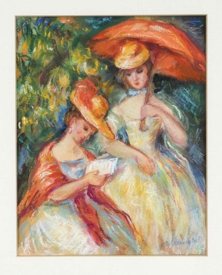 Dora Schmetz-Diel (1892-1958), due eleganti signor