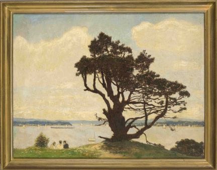 Herbert Kuron (1888-1951), pittore paesaggista e i